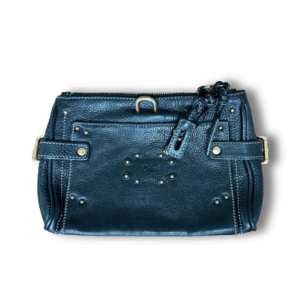 ‎Chloe Paddington black leather clutch bag